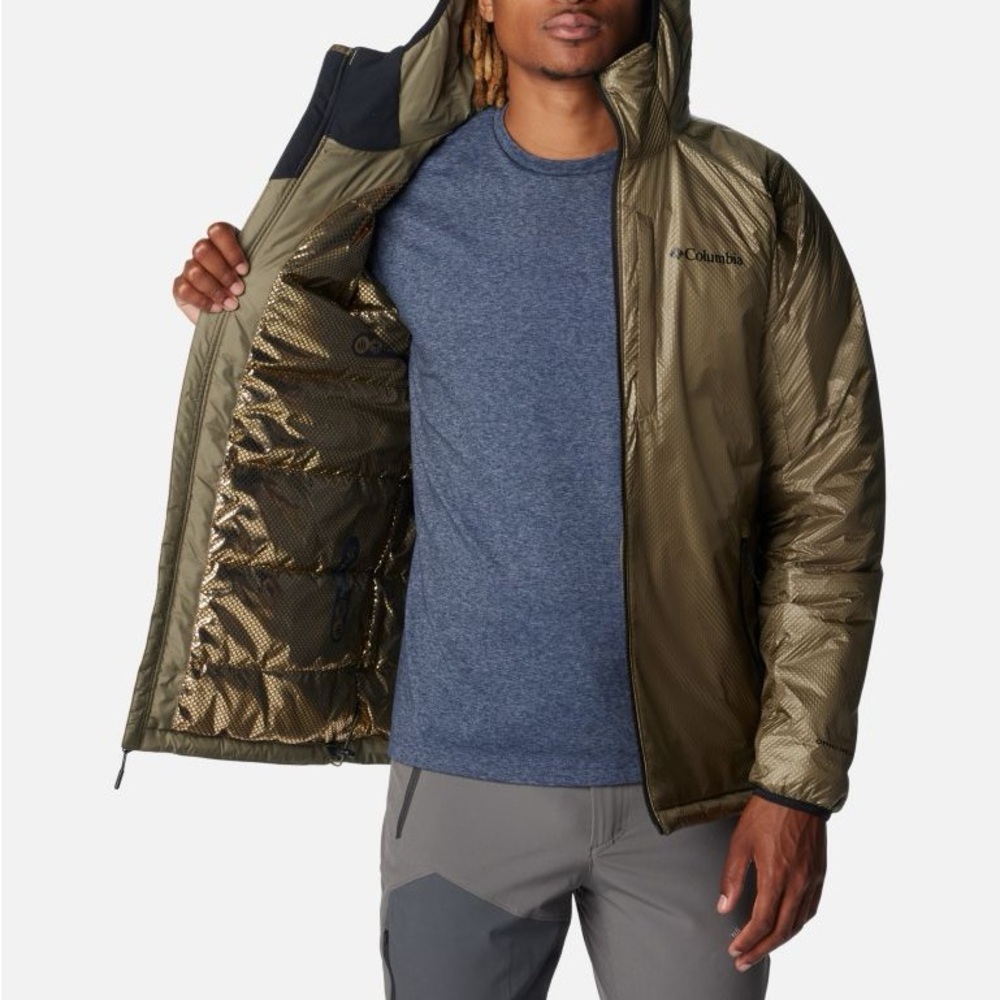 NWT Columbia Arch Rock Double Wall Elite Hooded Insulated Jacket - Picture 5 of 8